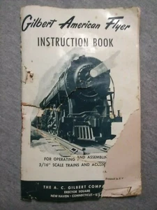 Gilbert American Flyer Instruction Book ~ TS - Picture 1 of 6