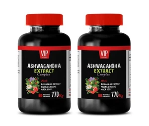 reducir los niveles de cortisol - COMPLEJO RAÍZ ASHWAGANDHA 770mg - reducir triglicéridos 2 - Imagen 1 de 7