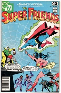 Super Friends #22 DC Animation Comic Ramona Fradon 1979 Chronos Superman Wonder - Picture 1 of 5