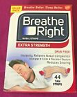 Breathe Right Nasal Strips - Extra Strength - 44 Tan Strips/Box, Free Shipping