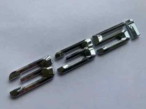 CHROME 335i BADGE FOR REAR BOOT OF CAR FITS 3 SERIES MODELS - Picture 1 of 1