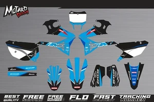 Graphics kit for TM Racing 2 Stroke 2022 2023 MX and EN Decals Stickers Decor - Picture 1 of 6