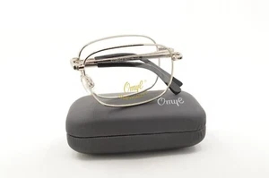 Neu Original OMYL 9112A C3 80er Vintage Silber Rechteckig Klappbrille - Bild 1 von 8