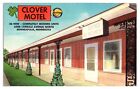1955 Clover Motel, Minneapolis, Mn Postcard