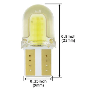 10PCS T10 194 W5W COB Silicone Shell LED Lights Car Width Light Door light Y _yi - Picture 1 of 4