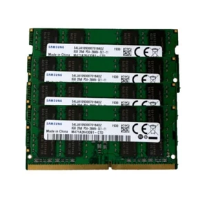 Samsung 4x8GB 2Rx8 PC4-2666V DDR4 21300Mhz 260Pin SODIMM Laptop Memory Non Ecc" - Picture 1 of 1