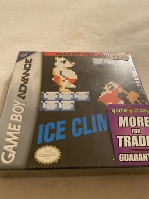 Game Boy Advance GBA NES Classic Series ICE CLIMBER - NEW & Sealed with H-Seam! - Image 1 of 4