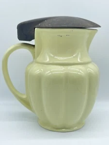 Vintage AEI Ceramic Kettle Fowler Ware Beige Electric - Picture 1 of 7