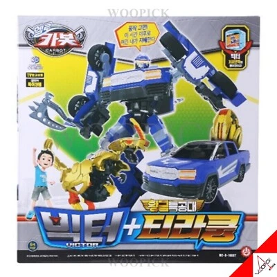 Hello Carbot VICTOR & GOLD TYRAKOONG Transformador Robot Coche Figura Juguete 2024 Foto 1 de 4