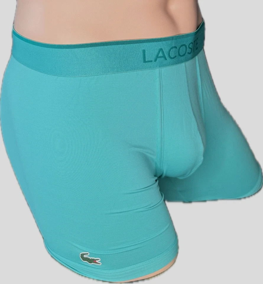 Calzoncillos boxer elásticos estilo de vida informal Lacoste para hombre talla M ropa interior COMO NUEVOS Foto 1 de 3