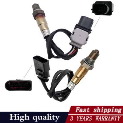 Sensor de oxígeno O2 2 piezas para Audi A4 Allroad A5 Quattro A6 Q5 2011-2018 2,0 L Turbo Foto 1 de 4