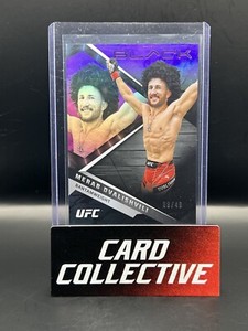 2022 Panini Chronicles Black UFC #203 Merab Dvalishvili Purple /49 SP