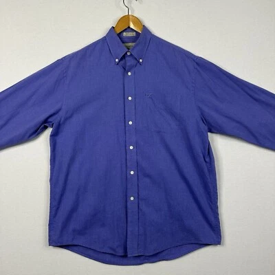 Cutter & Buck Large Men’s Purple Long Sleeve Button Up Shirt - Image 1 of 4