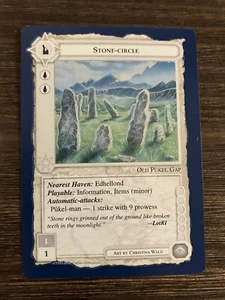 Middle Earth: The Wizards CCG: Stone Circle (Unlimited Edition) - Picture 1 of 1