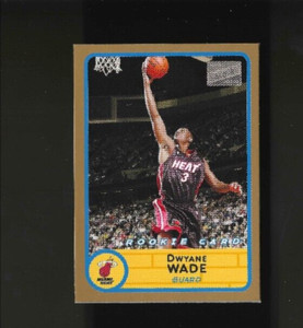 2003-04 Dwyane Wade Topps Bazooka #252 RC Heat