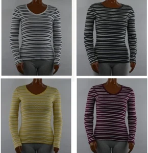 NWT Tommy Hilfiger Women's Tee (T) Shirt / Blouse Long-Sleeve Sz S - 2XL - Picture 1 of 19