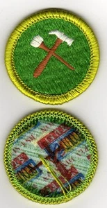 "Insignia de mérito de reparaciones para el hogar, tipo J ""Cosas Scout"" posterior (2002-10), ¡como nueva! - Imagen 1 de 1