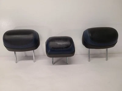 2015-2017 CHRYSLER 200 RH ПРАВЫЙ ЛЕВЫЙ LH ЦЕНТРАЛЬНЫЙ ЗАДНИЙ ПОДГОЛОВНИК ЧЕРНЫЙ СИНИЙ КОЖАНЫЙ - Изображение 1 из 4