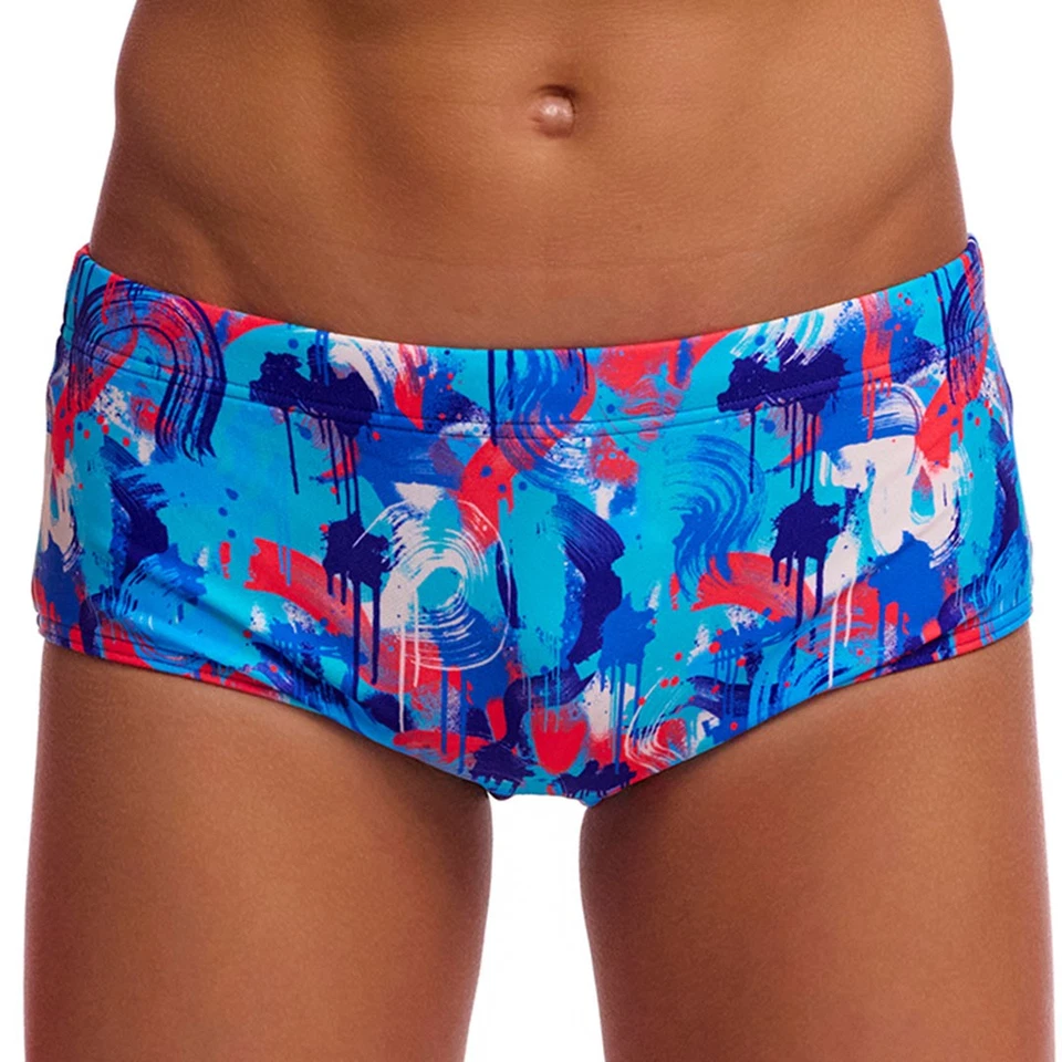 Funky Trunks Boy's Sidewinder Trunks FTS015B Messy Messy Messy - Bild 1 von 4