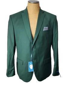 Sean Alexander Hombre Traje Chaqueta Verde Talla 46R - Imagen 1 de 4