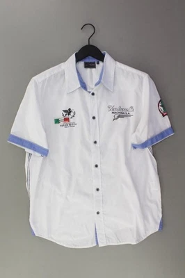 ⭐ Second Life Fashion camicetta per uomo taglia 50, M bianco di cotone ⭐ - Immagine 1 di 4