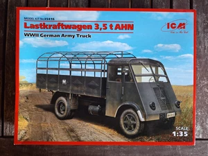Lastkraftwagen 3,5 t AHN WWII German Army Truck | ICM | Nr. 35416 | 1:35 - Bild 1 von 2