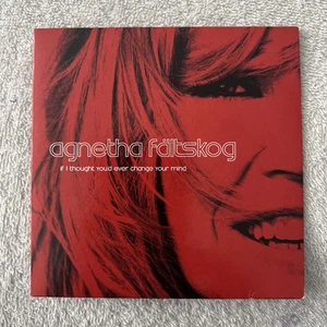 PROMO Agnetha Fältskog – If I Thought You'd Ever Change Your Mind 2004 Uk Cdr - Imagen 1 de 4