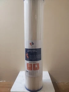 10pc Aquaboon 5 Micron 20”pleated Sediment Water filter Replacement Cartridge - Picture 1 of 4