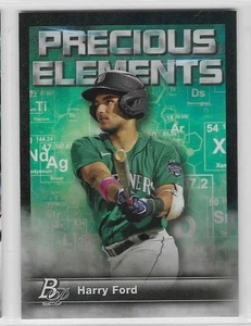 HARRY FORD 2023 Bowman Platinum Precious Elements #PE-28 Mariners *FREE SHIPPING - Picture 1 of 2