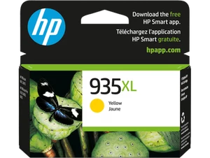 HP 935XL High Yield Yellow Original Ink Cartridge, ~825 pages, C2P26AN#140 - Afbeelding 1 van 8
