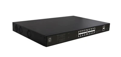 LEVELONE Switch GEP-2021 - 20-PORTE GIGABIT POE 802.3at/af 270W, 2x RJ45 + SFP - Immagine 1 di 2