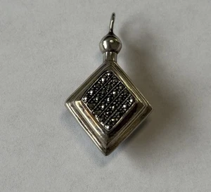 Vintage Sterling Silber Markasiten Fantasy Parfum Flakon - Bild 1 von 4