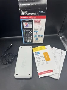Texas Instruments TI-84 Plus CE Python Graphing Calculator BlackWhite For Parts - Picture 1 of 8