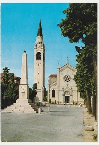 OSTIGLIA - MANTOVA - PIAZZA GARIBALDI - CHIESA S. MARIA ASSUNTA - VIAGG. -27198- - Picture 1 of 1