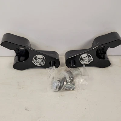 Kit de descenso de 2 pulgadas con dedo medio apto para Harley Davidson modelos 2002-2023 Foto 1 de 2