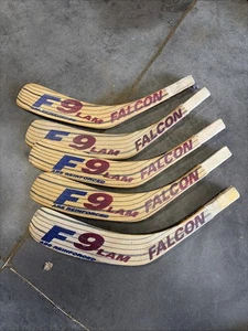Vintage Falcon Linkshand Pro Hockeyschläger Ersatzklinge F9 Lam FXA x5 - Bild 1 von 9