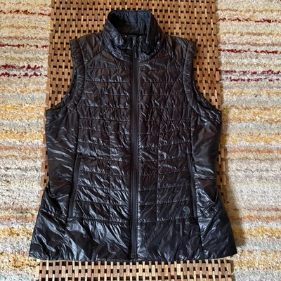 Chaleco acolchado ultraligero Mountain Hardwear Ghost Whisperer negro para mujer mediano M Foto 1 de 3