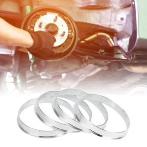 Hub Centric Rings, 64.1mm ID to 66.1mm OD Aluminum Alloy, 4 Pcs - Picture 1 of 6