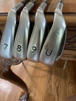 Ping G 400 Iron Set. Includes 7-9 Irons And Matching Gap Wedge. Good Used Cond. - Image 1 of 4