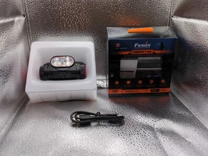 Fenix HM65R-T V2.0 1600 Lumen Rechargeable Trail Running Headlamp (Black) - Picture 1 of 2