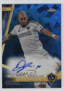 2024 Topps Chrome MLS Sapphire Edition /110 Diego Fagundez Fagúndez #SA-DF Auto - Picture 1 of 3