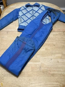 Vintage gebraucht Mont Trembant Schnee Skianzug Latzhose Jacke Hose Damengröße 14 - Bild 1 von 16