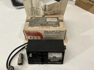Vintage Herald CB19A Power SWR & Field Strength Meter Used With Box - Zdjęcie 1 z 8
