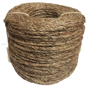 1/4" TREATED MANILA ROPE CUT TO LENGTH $ .07 per foot Crafts Work Farm Dock NEW - Picture 1 of 12