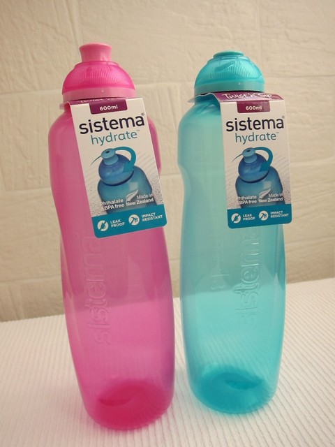 ▷ Sistema Hydrate Botella para Agua Pequeña Cuadrada, 475ml ©