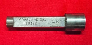 Vintage Copeland 281 Smooth Pin Gage 1.105" - Made In USA - Picture 1 of 4