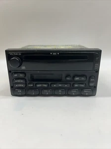 2000 FORD F150 OEM Radio Stereo AM FM CD Casette 1f2f-18c868-aa 99-04 NOT TESTED - Picture 1 of 4