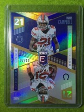 PARRIS CAMPBELL PRIZM ROOKIE CARD JERSEY #21 OSU #/10 SP COLTS 2019 On Deck GOLD