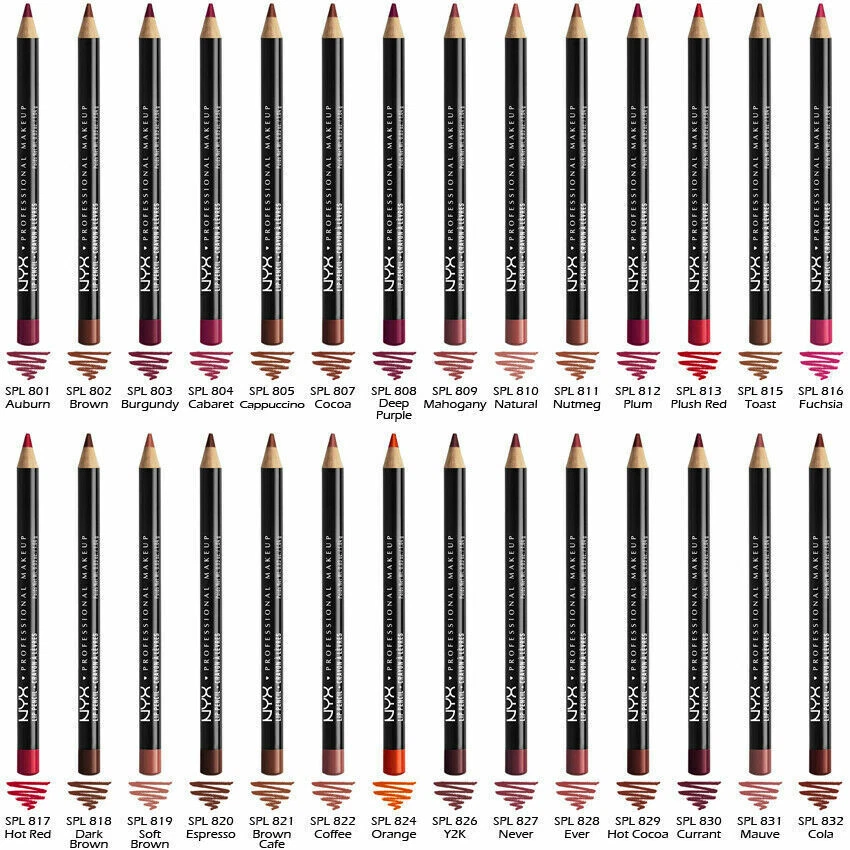 NYX Lip Liner Slim Lip Pencil ~ Choose Your Shade - Image 1 of 1