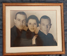 STUNNING! Alfred LUNT - Lynn FONTANNE - Noel COWARD authentic signed photo 1933